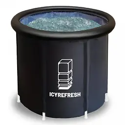 Круглий каркасний басейн для крижаної ванни / Льодова надувна ванна "Ice Bath Spa"