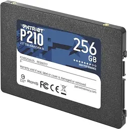 Твердотільний накопичувач SSD Patriot 256Gb, P210, SATA3, 2.5", 3D TLC, 500/400 МБ/с teh0019797 - мініатюра 2