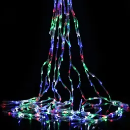 Гірлянда ColorWay Каскад LED 98 7 x 1.5 м 8 функцій (CW-G-98L71CUMC) - мініатюра 3
