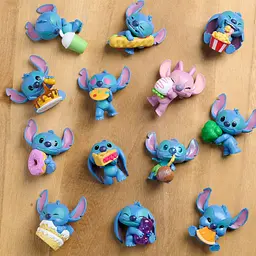 Фігурка-сюрприз Stitch Стіч зі смаколиками 46288 серії Feed Me у капсулі іграшка 4 см - мініатюра 5