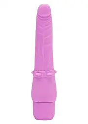 Вібратор Get Real Classic Smooth Vibrator Класичний силіконовий, 20,5 см чорний - мініатюра 5