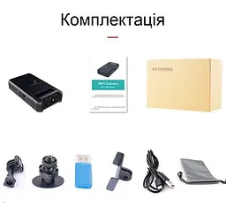 Міні камера wifi з поворотним об'єктивом Wsdcam WD6, датчик руху (100731) - мініатюра 7