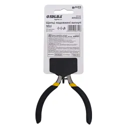 Плоскогубці Sigma довгогубці вигнуті 125мм гумові рукоятки Mini (4356311) - мініатюра 8