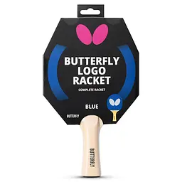 Ракетка для настільного тенісу Butterfly Logo Racket Blue FL (6017873402) - мініатюра 2