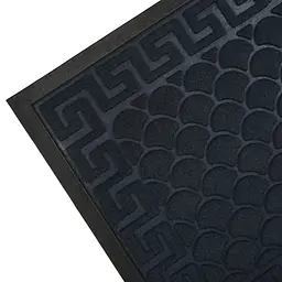 Килимок придверний Eco Fabric Луска з кромкою синій 40 х 60 см (4060-104) - мініатюра 8