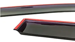 Дефлектори вікон вітровики для ВАЗ Калина 1117 універсал Скотч 3M Voron Glass - мініатюра 5