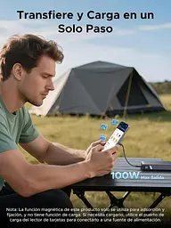 Магнітний USB-C кардрідер Ugreen SD/TF UHS-II 312MB/s PD 100W, алюміній - мініатюра 9