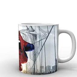 Кухоль GeekLand Людина-Павук Spider-Man на павутинні SM.02.009 330 мл білий - мініатюра 3