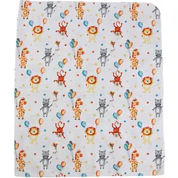 Пелюшка фланель Руно 80х90 Зоопарк 203.05_Зоопарк - мініатюра 2