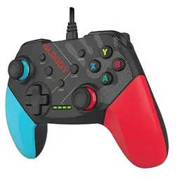 Геймпад GP30, Black/Red/Blue, USB, для ПК / PS3 / Switch / Android Bloody teh0028543 - мініатюра 2