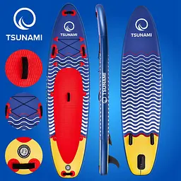 Надувна SUP дошка TSUNAMI 350 см з веслом Wave T04 (P-5907739314239) - мініатюра 5