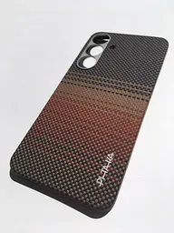 Чохол протиударний Pitaka Tactile Woven Edge Case MagSafe для Samsung Galaxy S25 (S931) Sunset KS2503 - мініатюра 6
