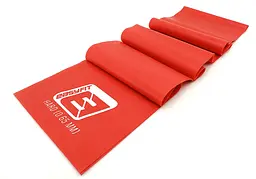 Стрічка латексна EasyFit 0.65 мм для пілатеса та йоги червона (EF-1674-R)