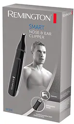 Тример Smart, для носа та вух, ААх1, сталь, чорно-синій Remington teh0017663 - мініатюра 5