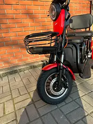 Електроскутер Триколісний Corso Logan (1200W 72V/28Ah) Червоний - мініатюра 7