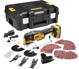 Багатофункціональний інструмент акумуляторний DeWALT безщітковий з АКБ та ЗП DCS356S2T - мініатюра 2