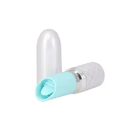 Вібратор для клітора Pillow Talk Lusty Luxurious Flickering Massager 9.4 см бірюзовий - мініатюра 2