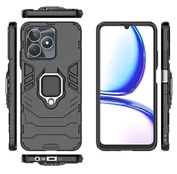 Чохол бампер Primolux Ring Armor для Realme C53 / Realme C51 Black - мініатюра 3