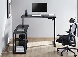 Комп'ютерний стіл OfficePro з електрорегулюванням висоти чорний (ODE119B) - мініатюра 18