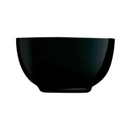 Салатник Luminarc Diwali black круглий склокераміка чорний d18 см (P0864) - мініатюра 2