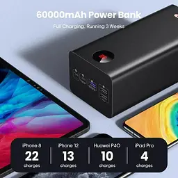Зовнішній акумулятор Romoss PEA60 60000mAh (3 USB+Type-C) PEA60-152-2142 - мініатюра 4