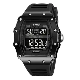 Чоловічий наручний годинник 2296BTBKBK Bright Black Skmei acs0030045