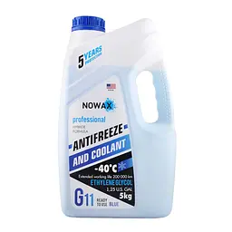 Антифриз Nowax Blue G11 синій 5 кг (NX05002) - мініатюра 2