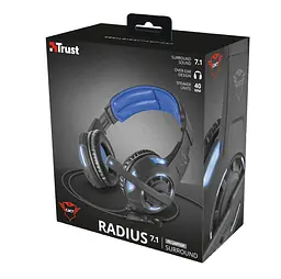 Гарнітура ігрова Trust GXT 350 Radius 7.1 Surround USB BLACK (22052_Trust) - мініатюра 10