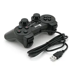 Джойстик геймпад для ПК Ucom PC USB Black - мініатюра 2