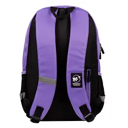 Рюкзак YES T-113 Lilac Cubes 42х27х12,5 см Бузково-чорний (559966) - мініатюра 5