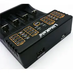 Зарядний пристрій LiitoKala Lii-402 на 4 акумулятори AA, AAA, Li-Ion, LiFePO4 з Power Bank - мініатюра 3