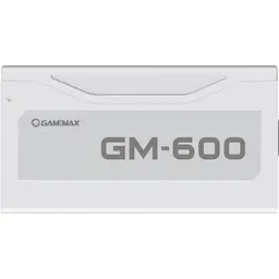 Блок живлення GameMax GM-600 White 600W (GM-600 Modular white) - мініатюра 3