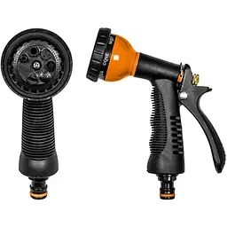 Пістолет Bradas для поливу металевий PROFI 7 режимів BLACK LINE ECO-KT615