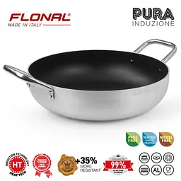 Сотейник Flonal Pura Induction Professional 40 см (GPRPX4070) (DAS303713) - мініатюра 2