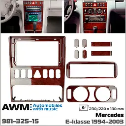 Перехідна рамка Mercedes-Benz E-klasse (W210) AWM 981-325-15 - мініатюра 5