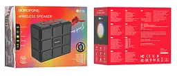 Колонка портативна Borofone BR16 Gage sports wireless speaker чорний - мініатюра 3