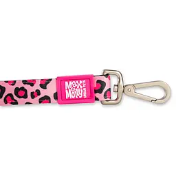 Повідець короткий для собак Max & Molly Short Leopard Pink L 2.5 x 120 см - мініатюра 2