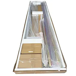 Душова кабіна без піддону Koer SR SC03-90x90x200-TR-12 прозоре скло Easy Clean 6 мм, матове з KR5358, Універсальна, прозорий, золотий - мініатюра 5