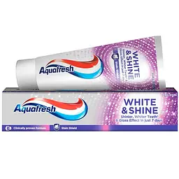 Зубна паста Aquafresh сяюча білизна 100 мл