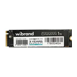 Накопичувач SSD M.2 2280 1TB Caiman Wibrand (WIM.2SSD/CA1TB)