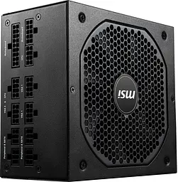 Блок живлення MSI MPG 850W (A850GF) 80+ Gold (MPG A850GF) Black Б/в - мініатюра 3