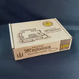 Сковорода чавунна жаровня з литими ручками Maysternya Ø32 см підходить для індукційних плит 81426 - мініатюра 8