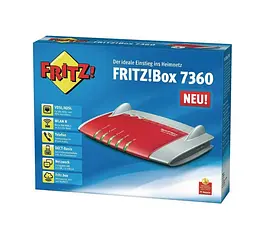 WI-FI роутер маршрутизатор AVM FRITZBox 7360 A/CH внутренняя антенна - мініатюра 3