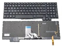 Клавіатура для HP OMEN 15-CE, 15-CE000, 15-ce008ca, 15-ce010ca (RU Black з RGB підсвічуванням). Оригінал.