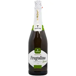 Напій винний Tairovo Fragolino білий напівсолодкий газований 6-6.9% 0.75 л