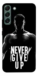 Чохол Demsky Never give up для Samsung Galaxy S22+