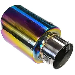 Насадка на глушник Vitol 153x64x89 мм Хамелеон (НГ-1128-RB) - мініатюра 3