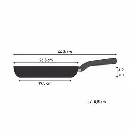 Сковорода Tefal So' Light 26 см чорна (H0560542) - мініатюра 3