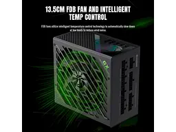 Блок живлення Gamemax GX Pro 1250G Black - мініатюра 4
