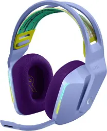 Навушники з мікрофоном Logitech G733 Lightspeed Wireless RGB Бузковий (981-000890)